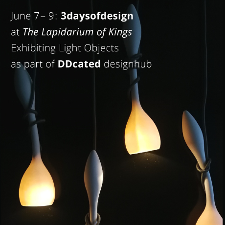 Exhibition at DDcated designhub at 3daysofdesign 7. – 9. June 2023